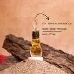 Sultan d'Or | Non-Alcoholic Royal Saffron Sandalwood Attar (10 ml) | Rich Spicy Woody Perfume Oil | Long Lasting Luxury Attar - Image 3