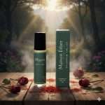 Kashmir Valley | Non-Alcoholic Fresh Floral Woody Attar (8 ml) | Lemon Verbena Hazelnut Musk Perfume Oil | Long Lasting Premium Unisex Attar - Image 2