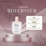 Red Crystal-Intense | Notes of Amber, Saffron, Musk | Eau de Parfum 50ml | Long Lasting Luxury Signature Scent - Image 3
